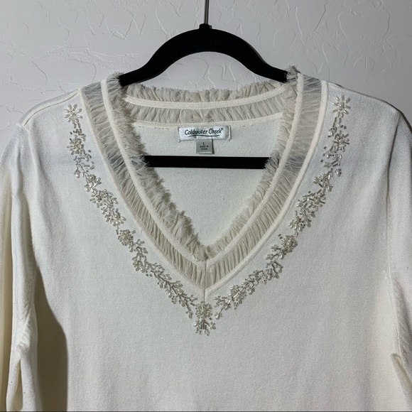 Coldwater Creek V-Neck Sweater - Picture 2 of 3